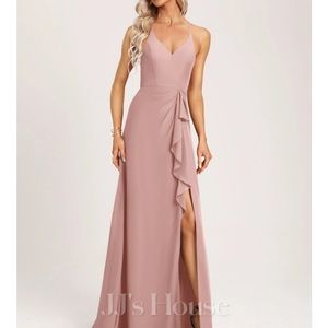 JJ’s House Dusty Rose Bridesmaid Dress